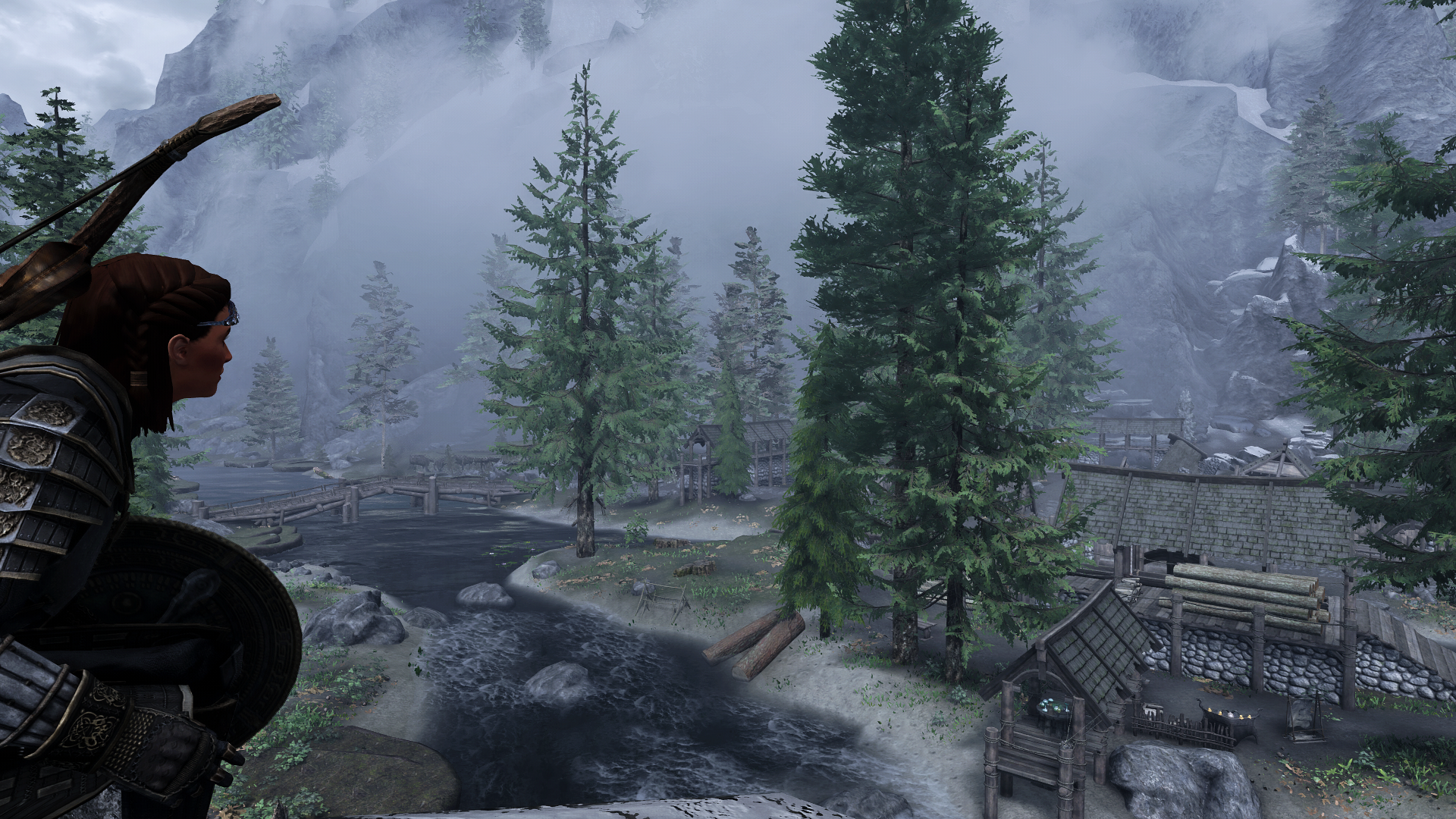 Riverwood, shattered into ruin.