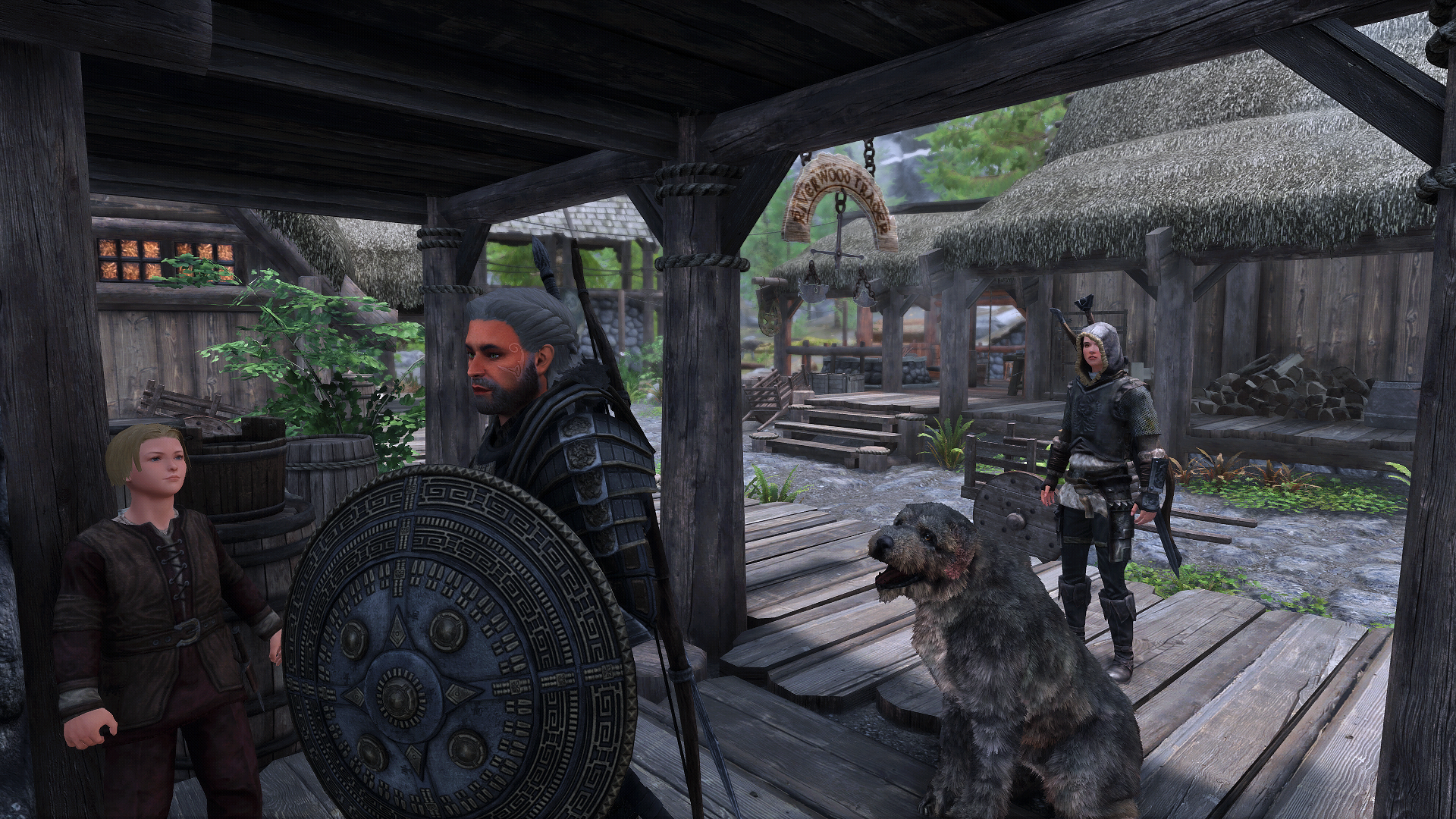 A Boys Message In Riverwood