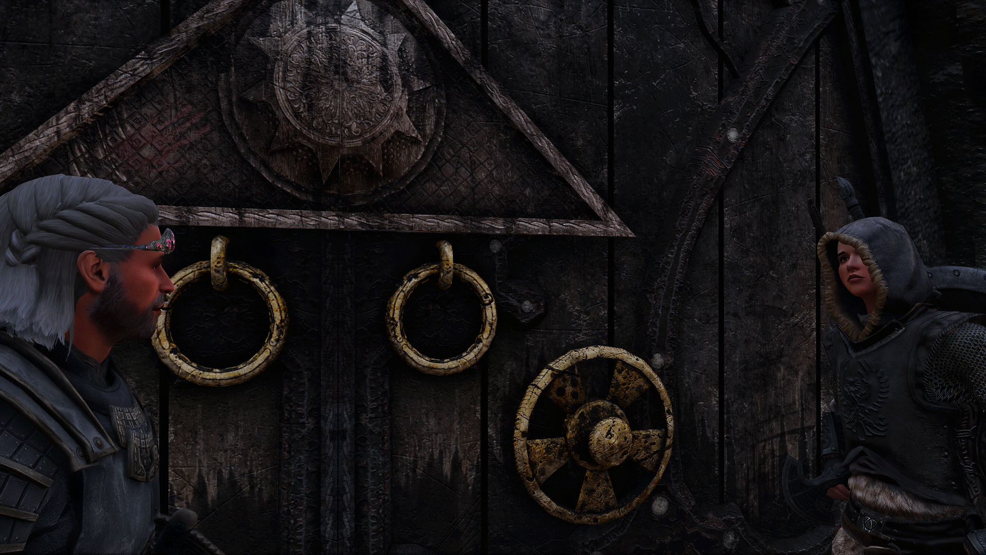 Bleak Falls Barrow Entry Door