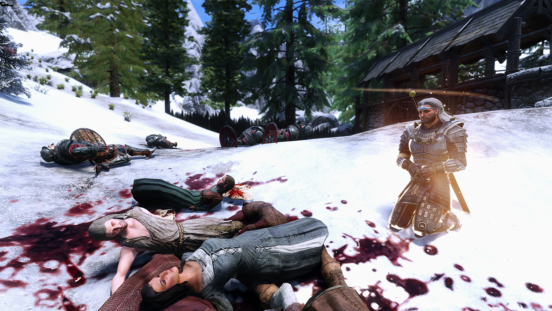 The Dragonborn Prayers To Azura And Akatosh For Forgiveness For His Deeds.