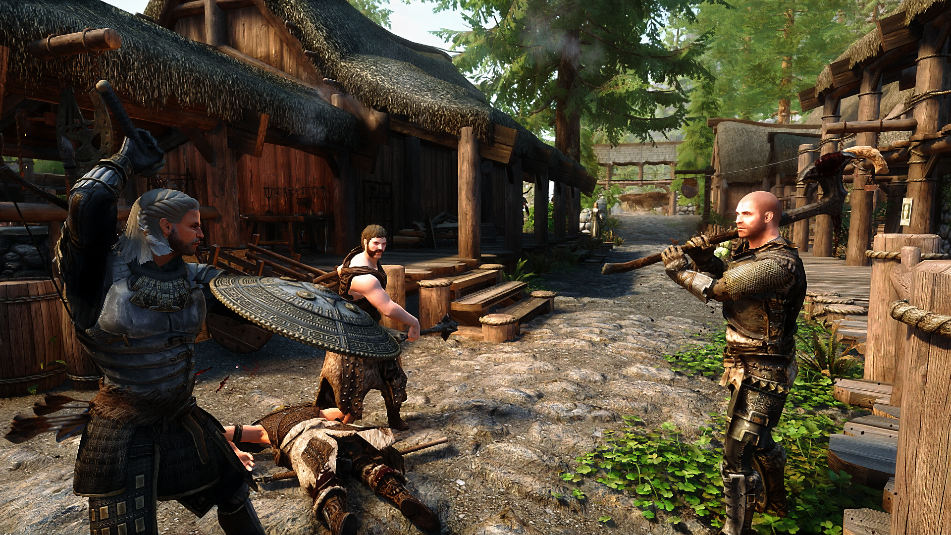 The Fight For The Curiass