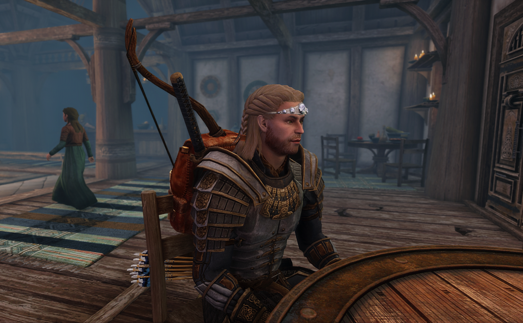 Waiting At The End of The Bannered Mare.