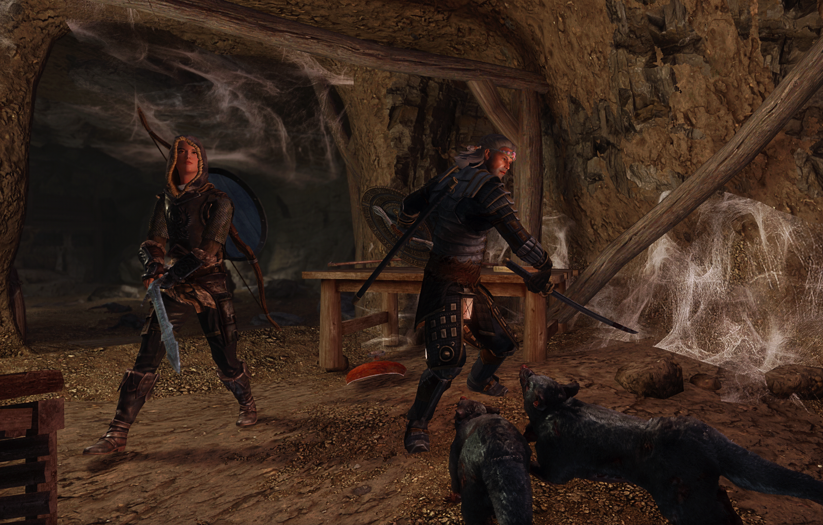 Another Wave Of Skeevers Attack Rigmor and The Dragonborn