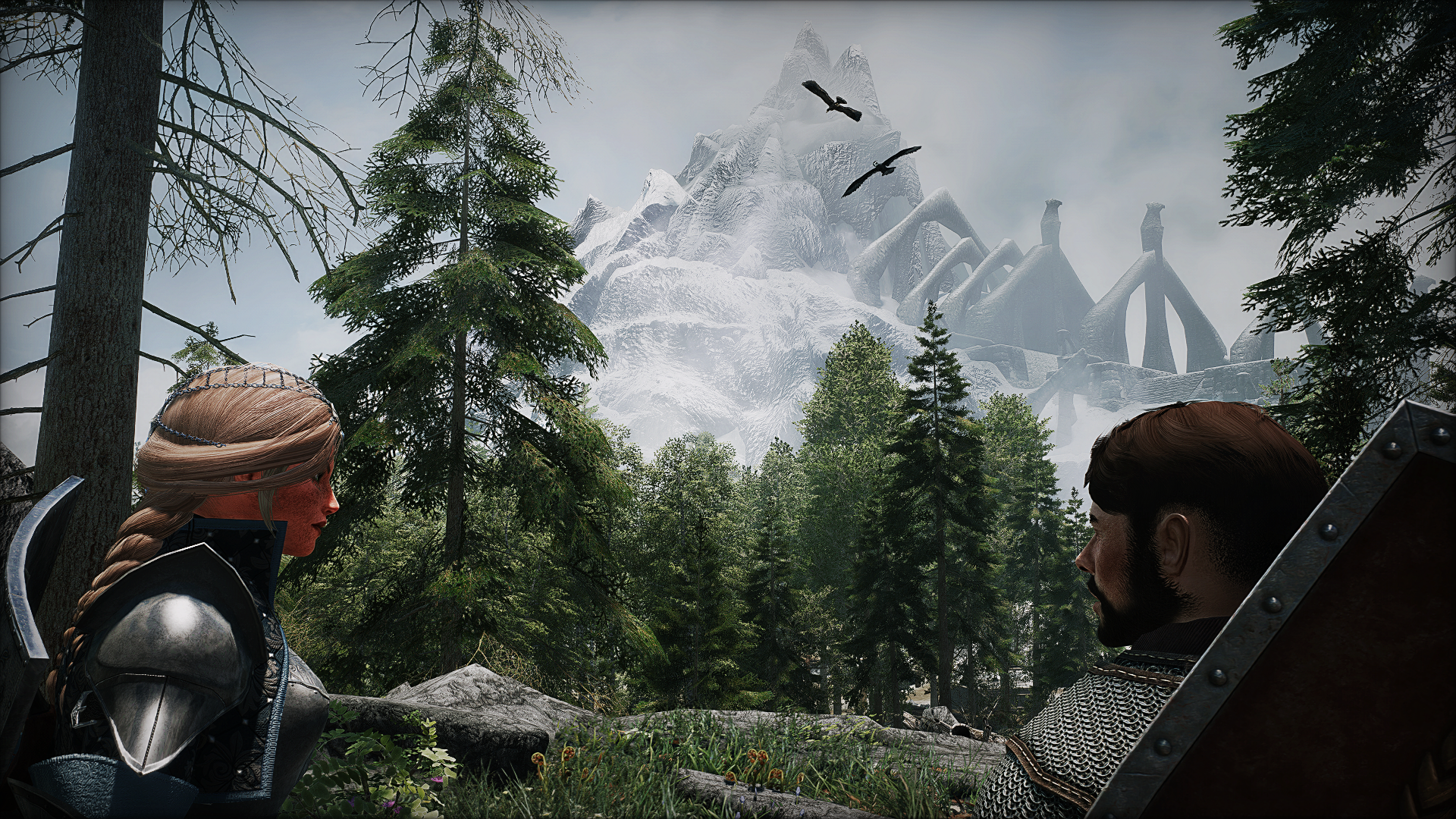 Katariah and Hadvar Discussion The Barrow.