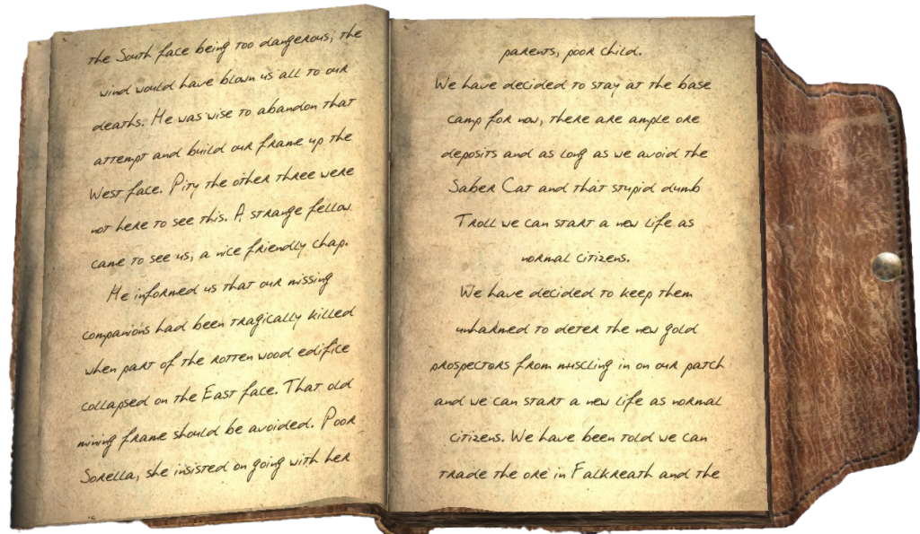 The Mountaineer's Journal - Page 3 & 4