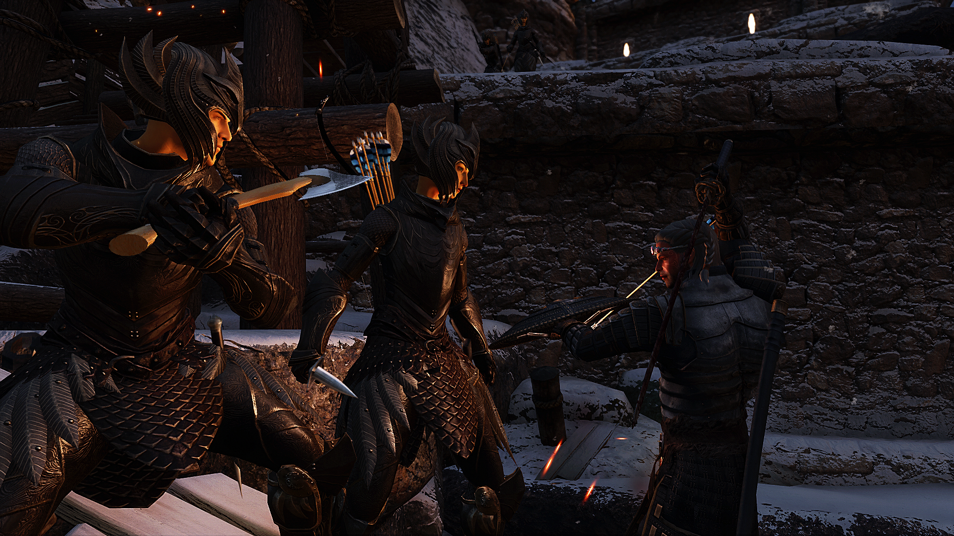 The Battle Begins, The Dragonborn Leads