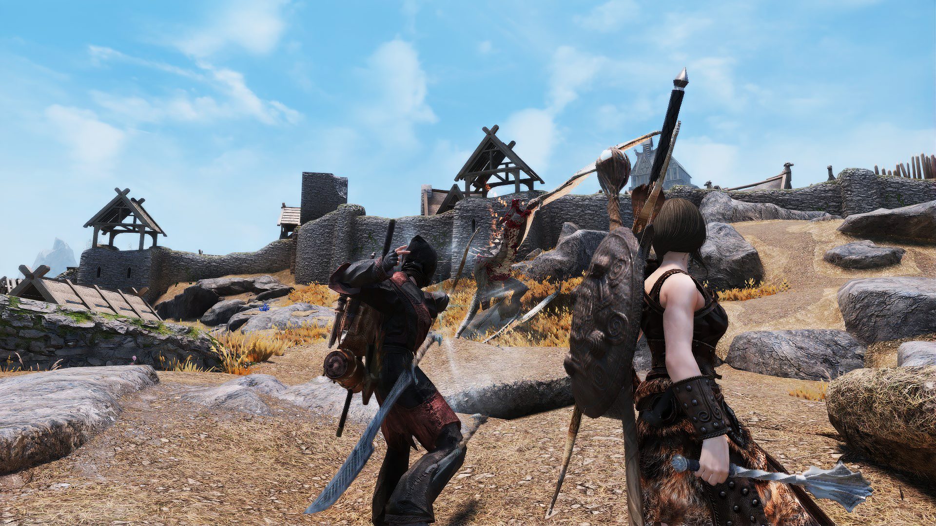The Vanquishing of Whiterun's Guardian