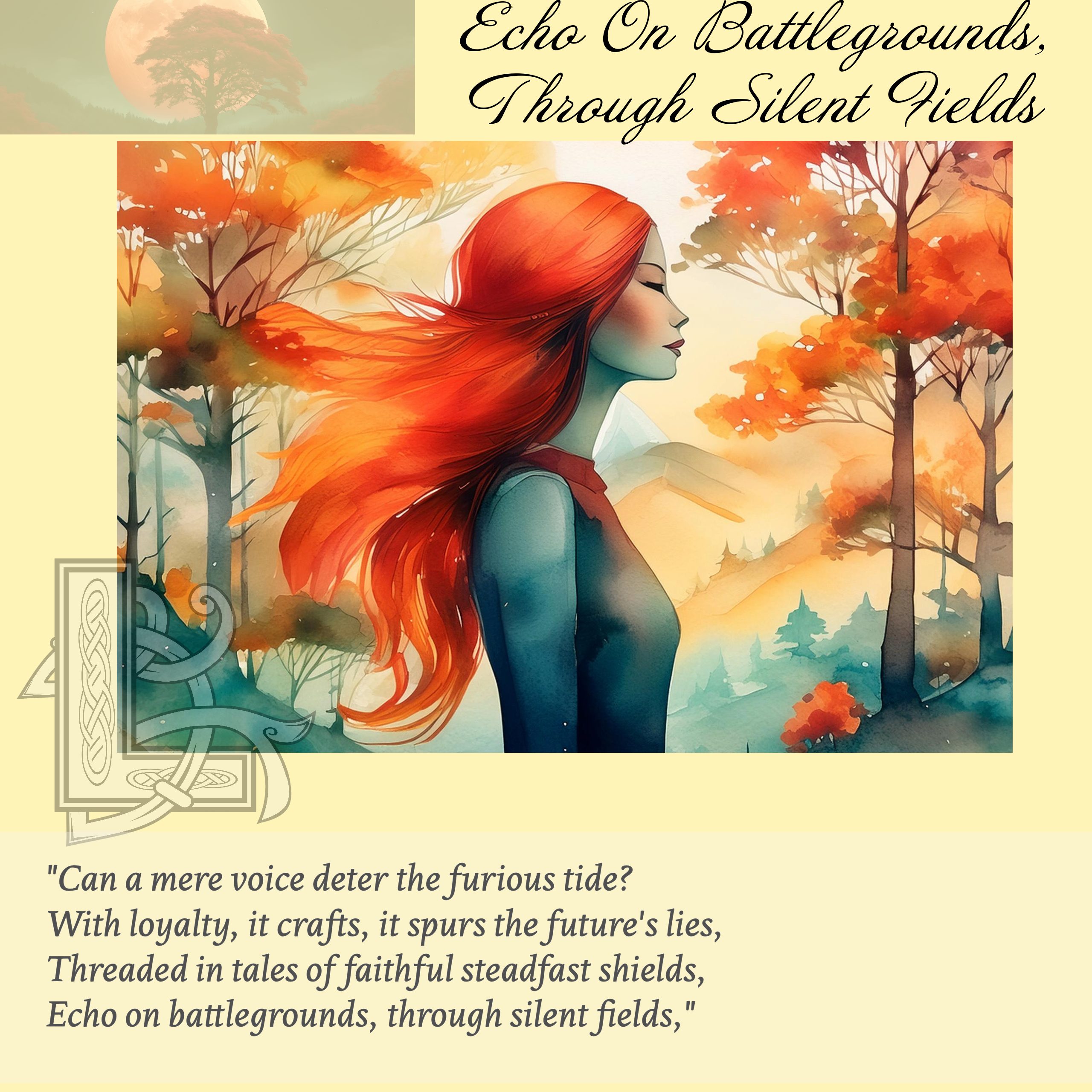 Echo On Battlegrounds Through Silent Fields