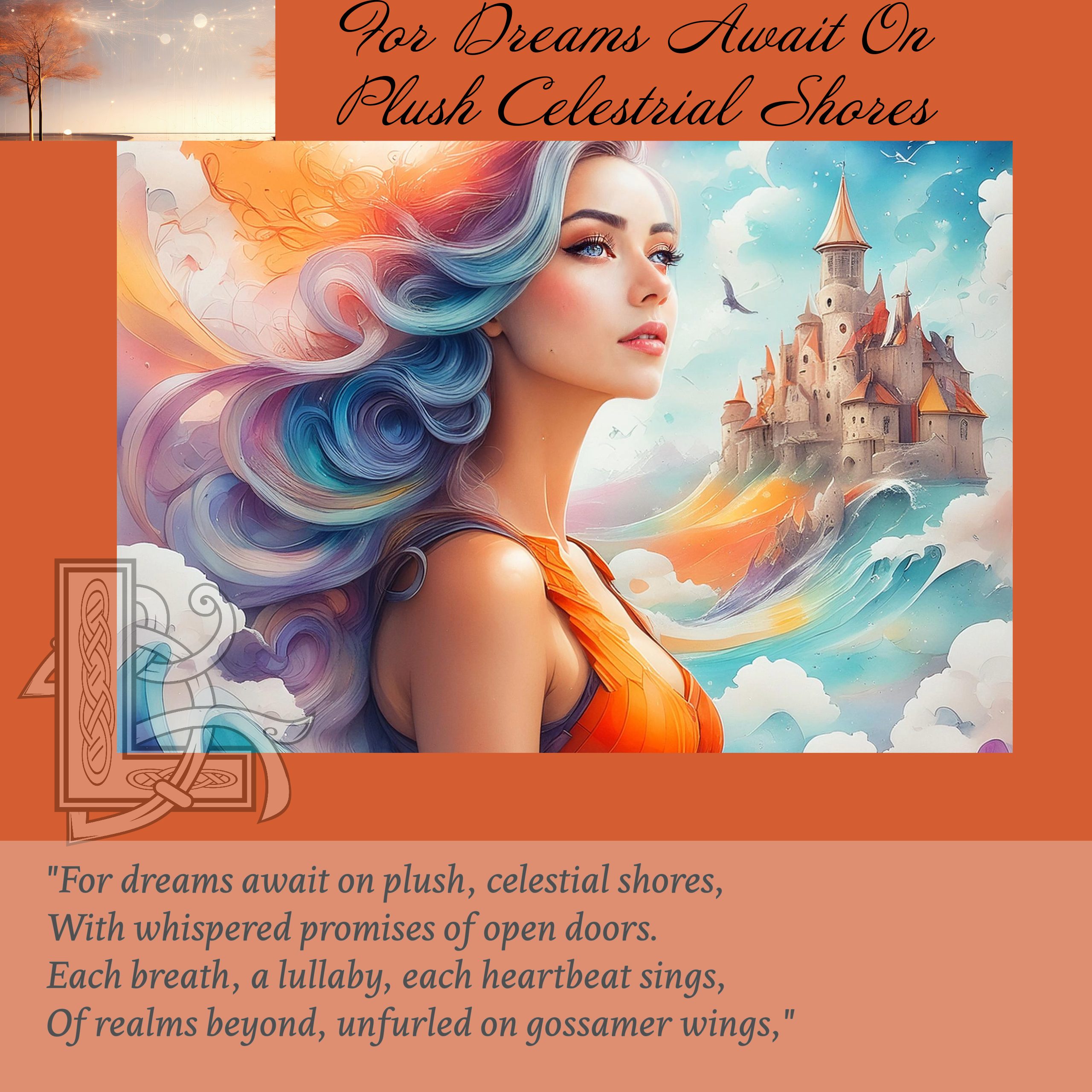 For Dreams Await On Plush Celestial Shores