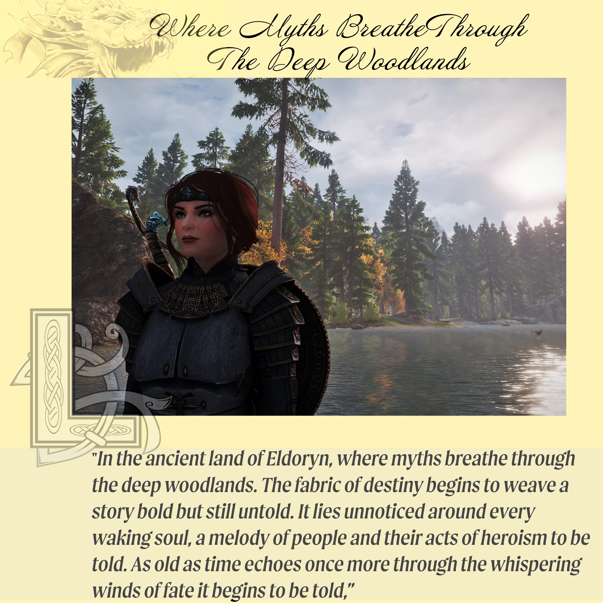 Where Myths Breathe Through The Deep Woodlands