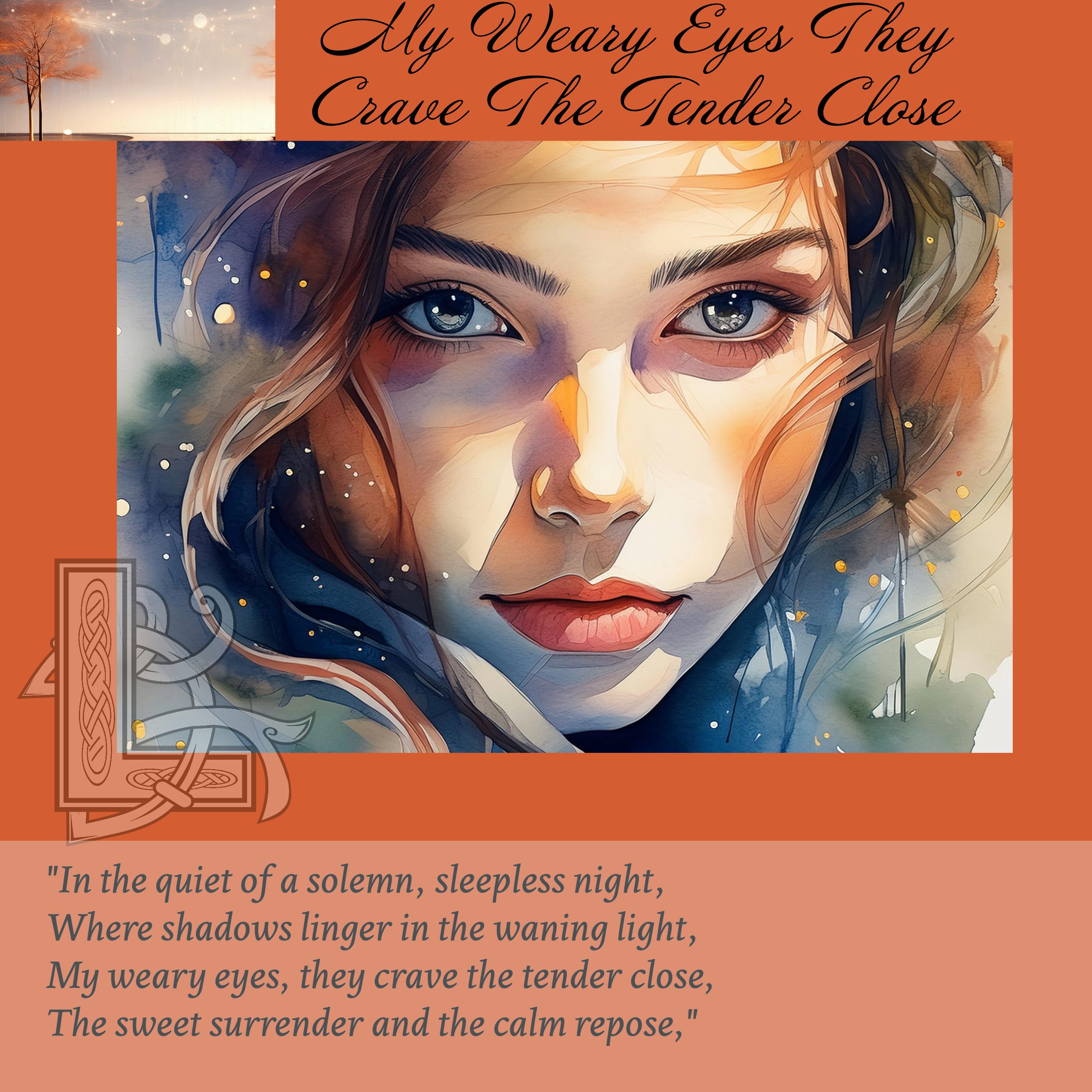 My Weary Eyes They Crave The Tender Close