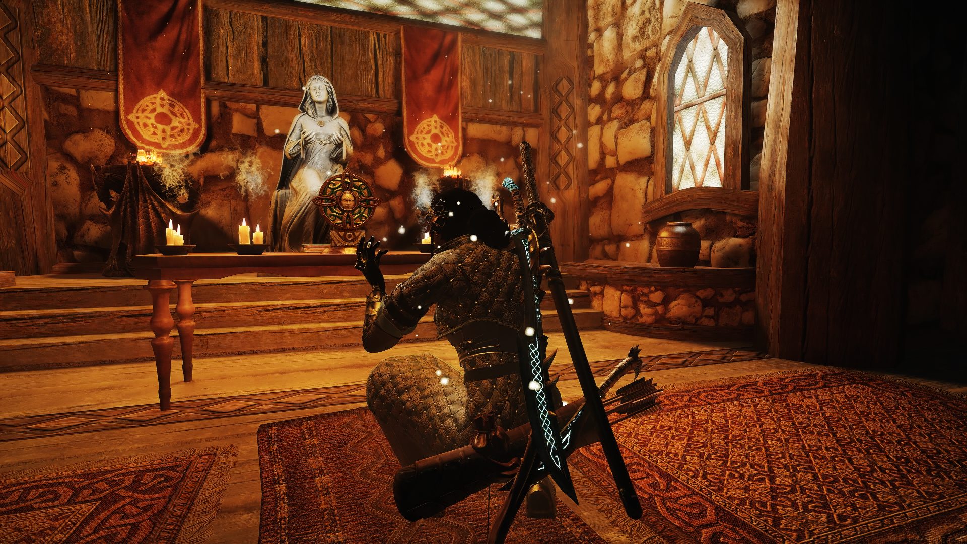 On Bended Knee Do I Pledge My Sword