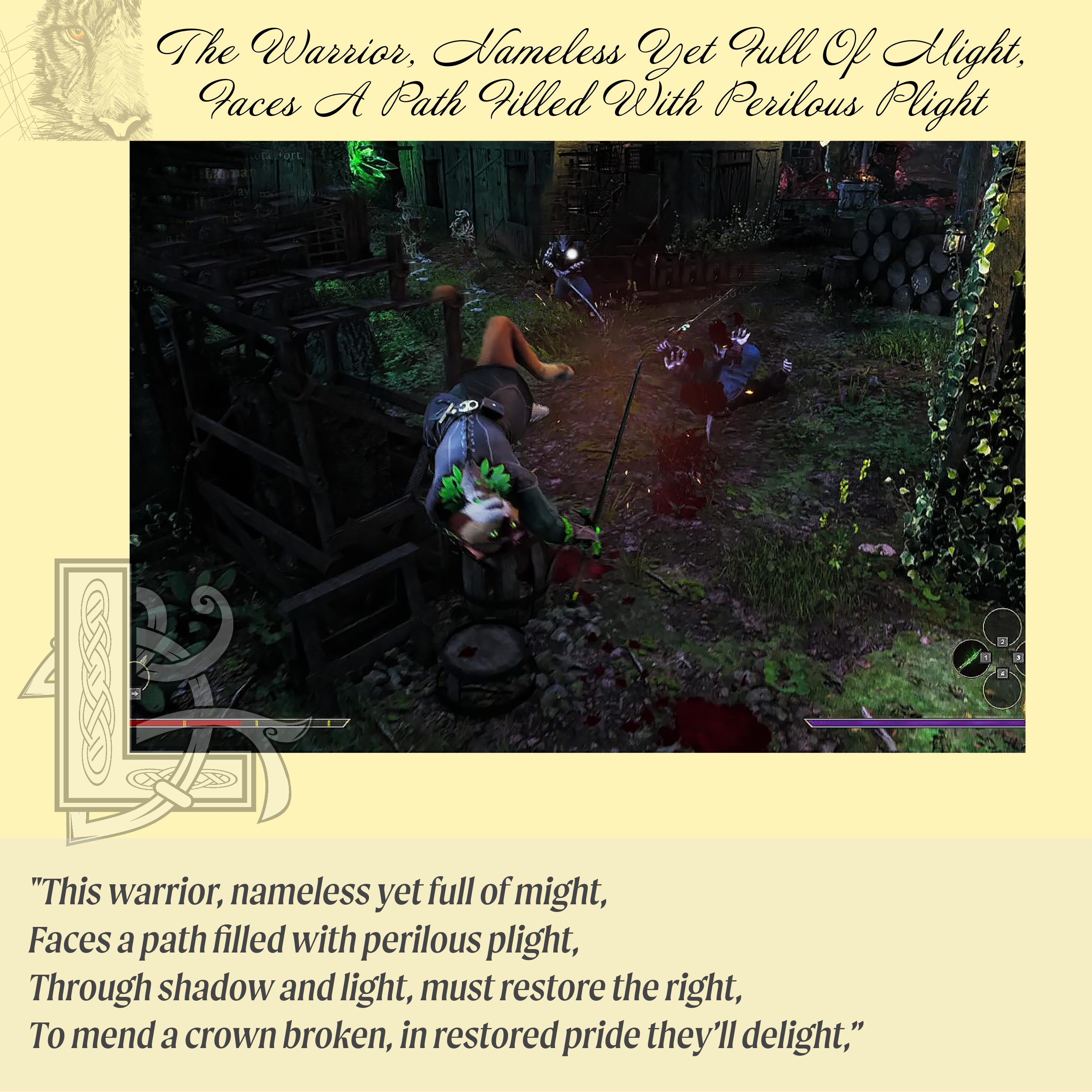 This Warrior Nameless Yet Full Of Might